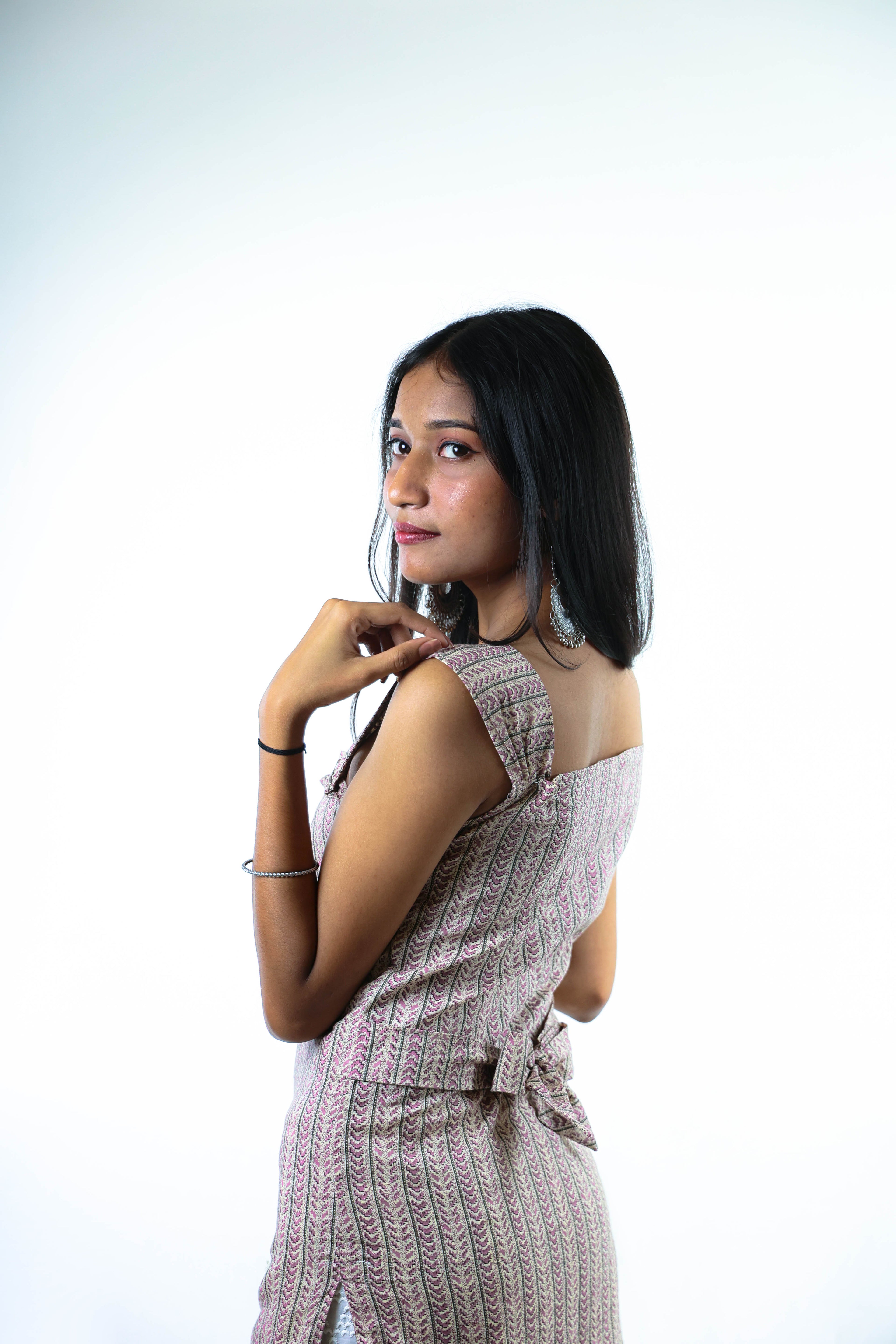Vintage Vine Handblock Kurti